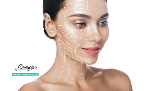 درمان افتادگی-و-شلی-پوست بدون جراحی