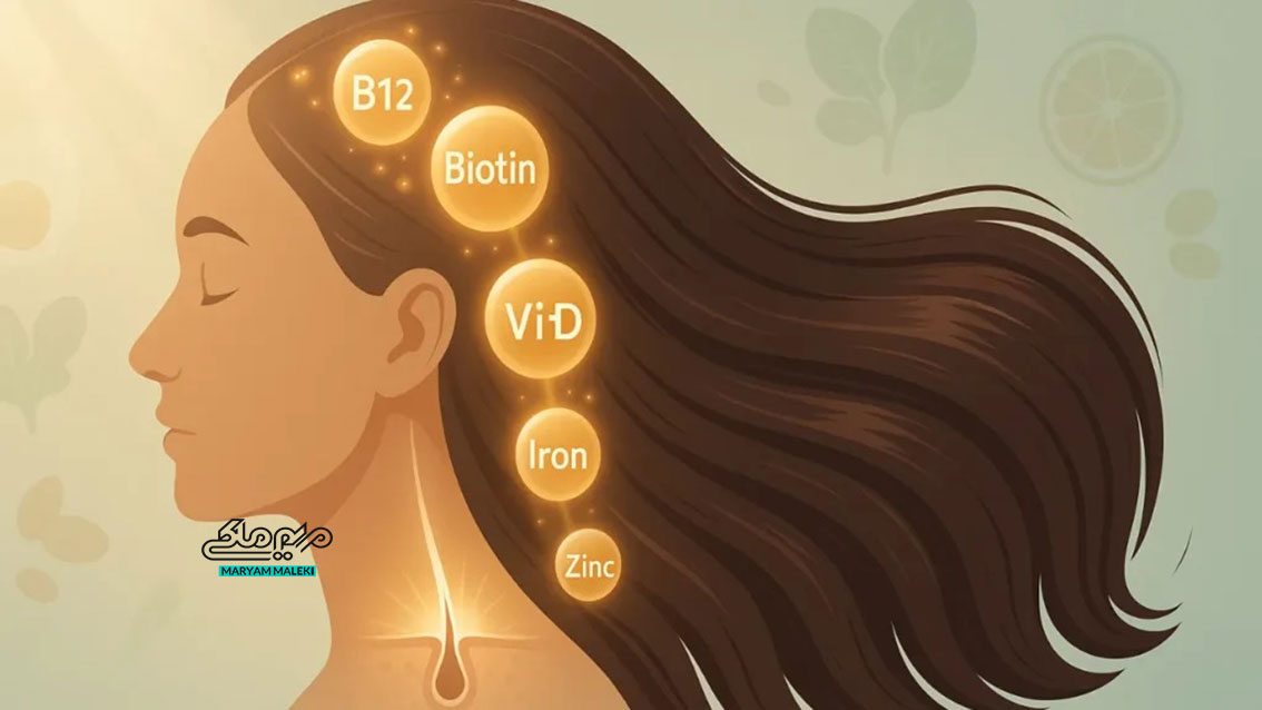 ویتامین-های ضروری برای جلوگیری از ریزش مو